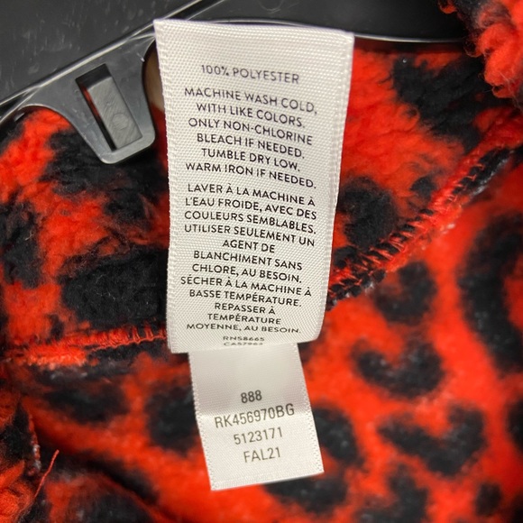 Melrose and Market Kids' Faux Shearling 1/4 Zip Pullover XL New With Tags - Picture 4 of 5